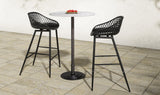 Tori Outdoor Bar Table White Marble by Moe's Home at Eve Furniture