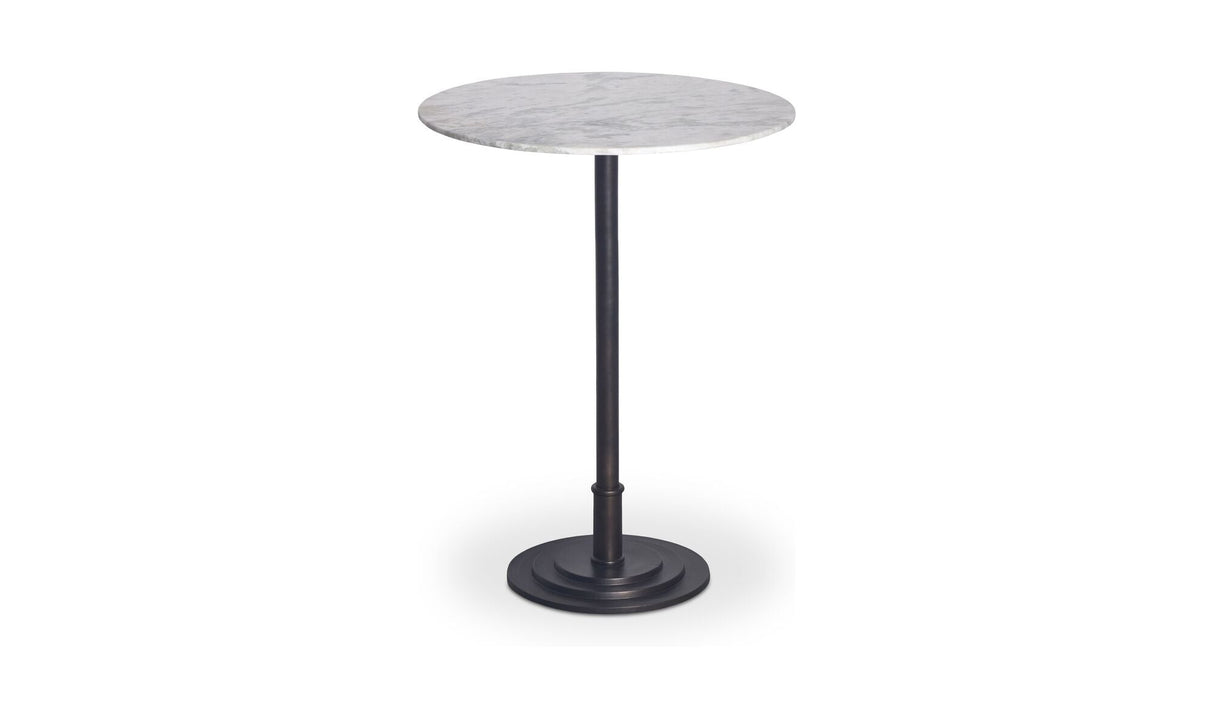 Tori Outdoor Bar Table White Marble by Moe's Home at Eve Furniture