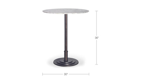 Tori Outdoor Counter Table White Marble by Moe's Home at Eve Furniture