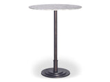 Tori White Marble Outdoor Bar Table by Moe's Home at Eve Furniture