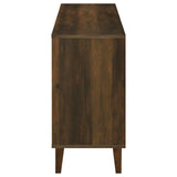 Torin Dark Pine 2-Door Engineered Wood Accent Cabinet