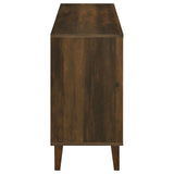Torin Dark Pine 2-Door Engineered Wood Accent Cabinet by Coaster at Eve Furniture