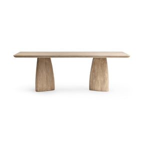 Torino Sandstone Greige 90 Rectangle Dining Table by Classic Home at Eve Furniture