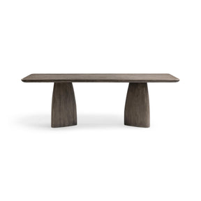 Torino Smoked Ash 90 Rectangle Dining Table by Classic Home at Eve Furniture