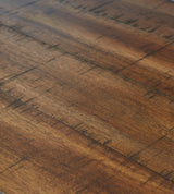 Torjin Brown and Gray Counter Height Set by Ashley at Eve Furniture