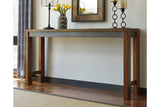 Torjin Brown/Gray Counter Height Dining Table by Ashley at Eve Furniture