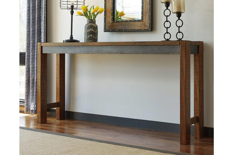 Torjin Brown/Gray Counter Height Dining Table by Ashley at Eve Furniture