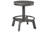 Torjin Gray Counter Height Stool, Set of 2 by Ashley at Eve Furniture