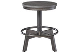 Torjin Gray Counter Height Stool, Set of 2 by Ashley at Eve Furniture