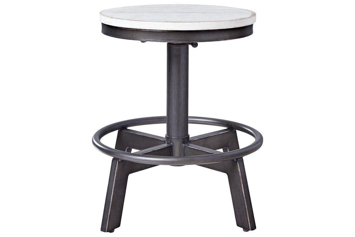 Torjin Vintage White Counter Height Stool, Set of 2 by Ashley at Eve Furniture