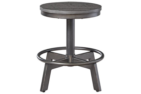 Torjin Gray Counter Height Stool, Set of 2 by Ashley at Eve Furniture
