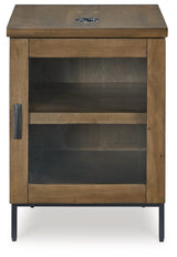 Torlanta Brown Chairside End Table by Ashley at Eve Furniture