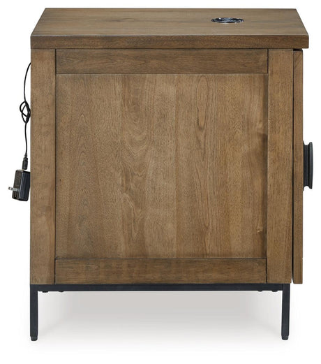 Torlanta Brown Chairside End Table by Ashley at Eve Furniture