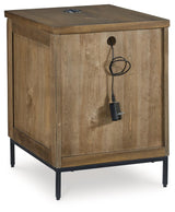 Torlanta Brown Chairside End Table by Ashley at Eve Furniture