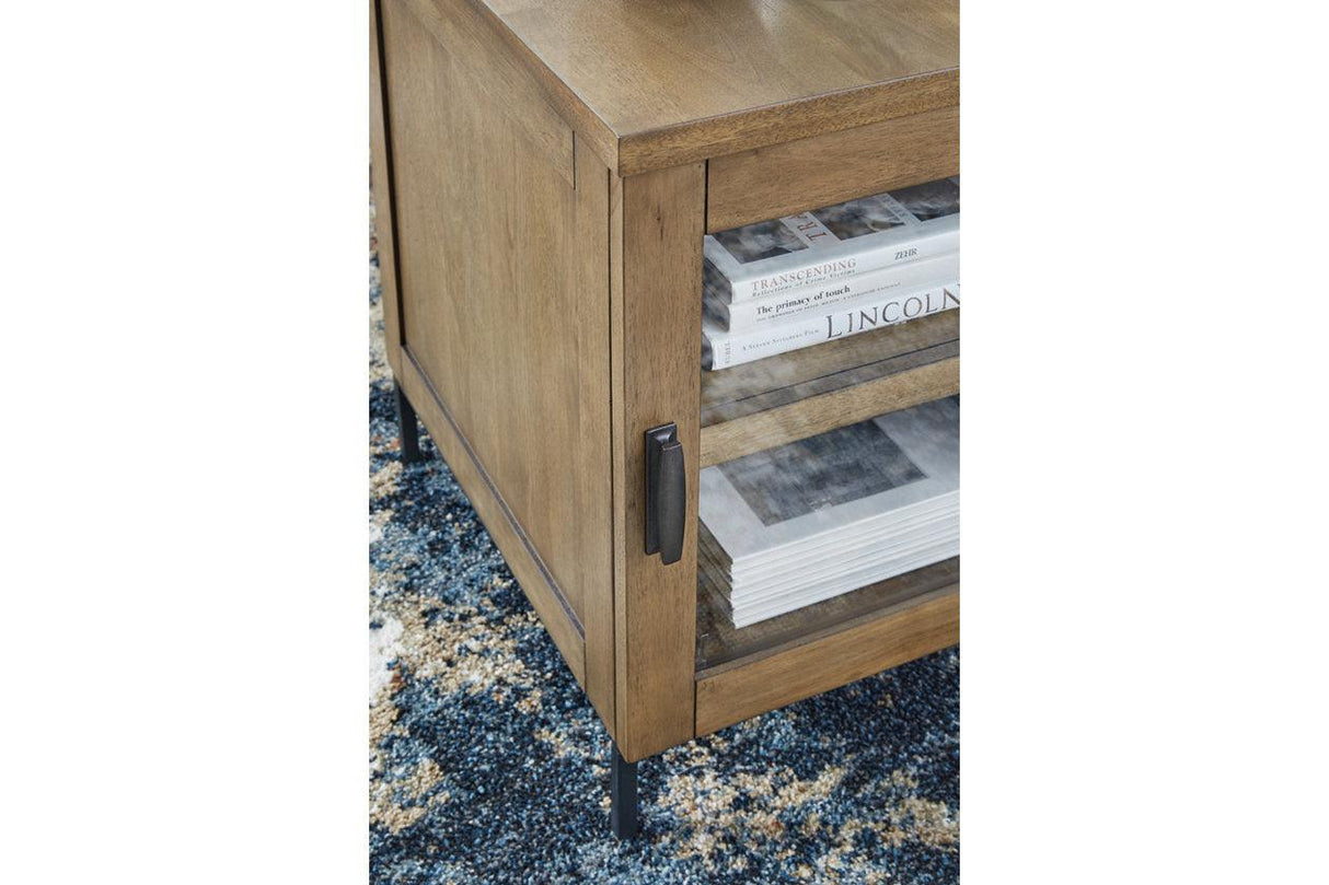 Torlanta Coffee Table and 2 End Tables by Ashley at Eve Furniture