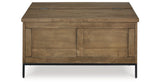 Torlanta Coffee Table with 2 End Tables in Brown by Ashley at Eve Furniture