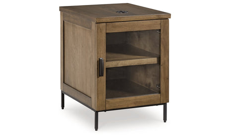 Torlanta Coffee Table with 2 End Tables in Brown by Ashley at Eve Furniture