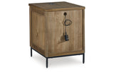 Torlanta Coffee Table with 2 End Tables in Brown by Ashley at Eve Furniture