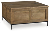 Torlanta Coffee Table with 2 End Tables in Brown by Ashley at Eve Furniture
