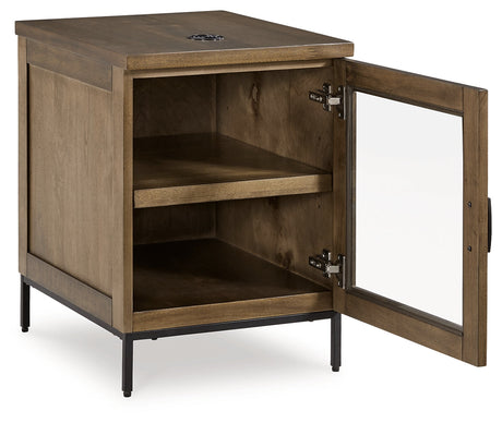 Torlanta Coffee Table with 2 End Tables in Brown by Ashley at Eve Furniture