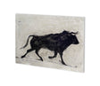 Toro II by Ethan Harper a Hand Embellished Textured Canvas by Mercana at Eve Furniture