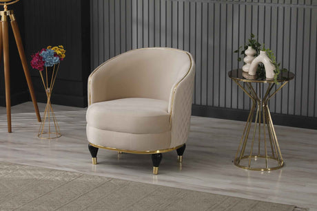 Toronto Chair Cream by Furnia at Eve Furniture