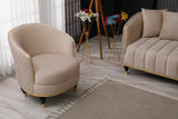 Toronto Chair Cream by Furnia at Eve Furniture
