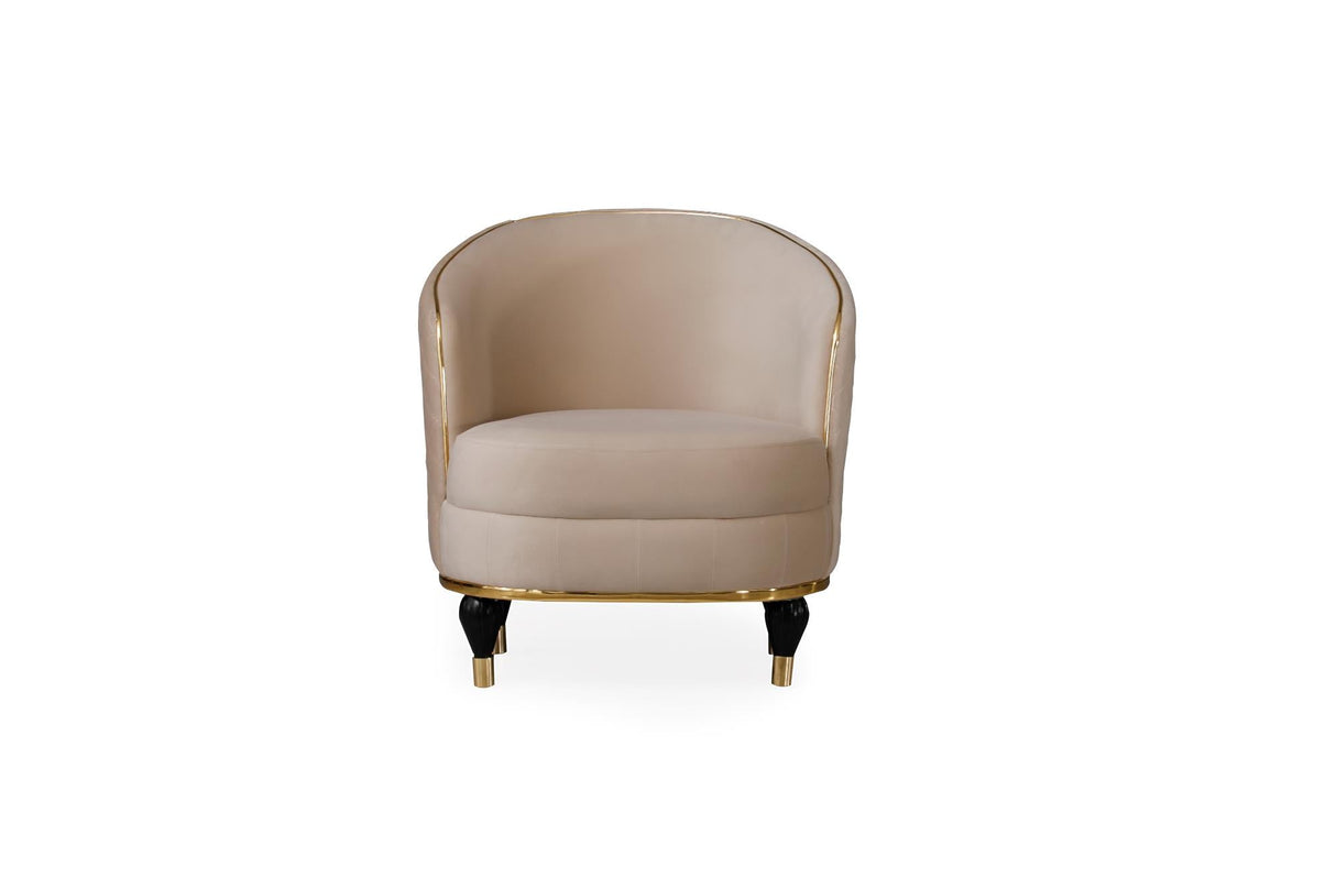 Toronto Chair Cream by Furnia at Eve Furniture