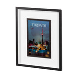 Toronto Go Canada (M) by Mercana Studio a Framed Art Print Matted under Glass by Mercana at Eve Furniture