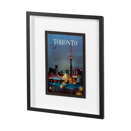 Toronto Go Canada (M) by Mercana Studio a Framed Art Print Matted under Glass by Mercana at Eve Furniture
