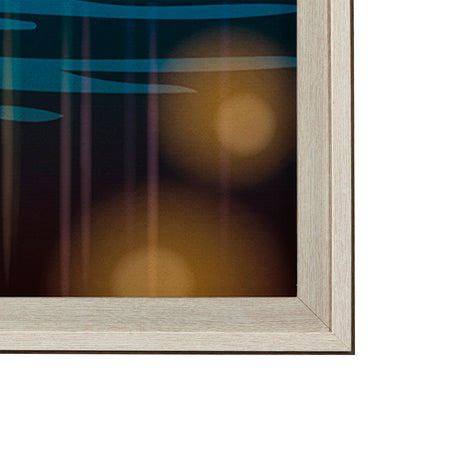 Toronto Go Canada (XL) by Mercana Studio a Hand Embellished Decograph Framed Art Print under Glass by Mercana at Eve Furniture