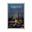 Toronto Go Canada (XL) by Mercana Studio a Hand Embellished Decograph Framed Art Print under Glass by Mercana at Eve Furniture