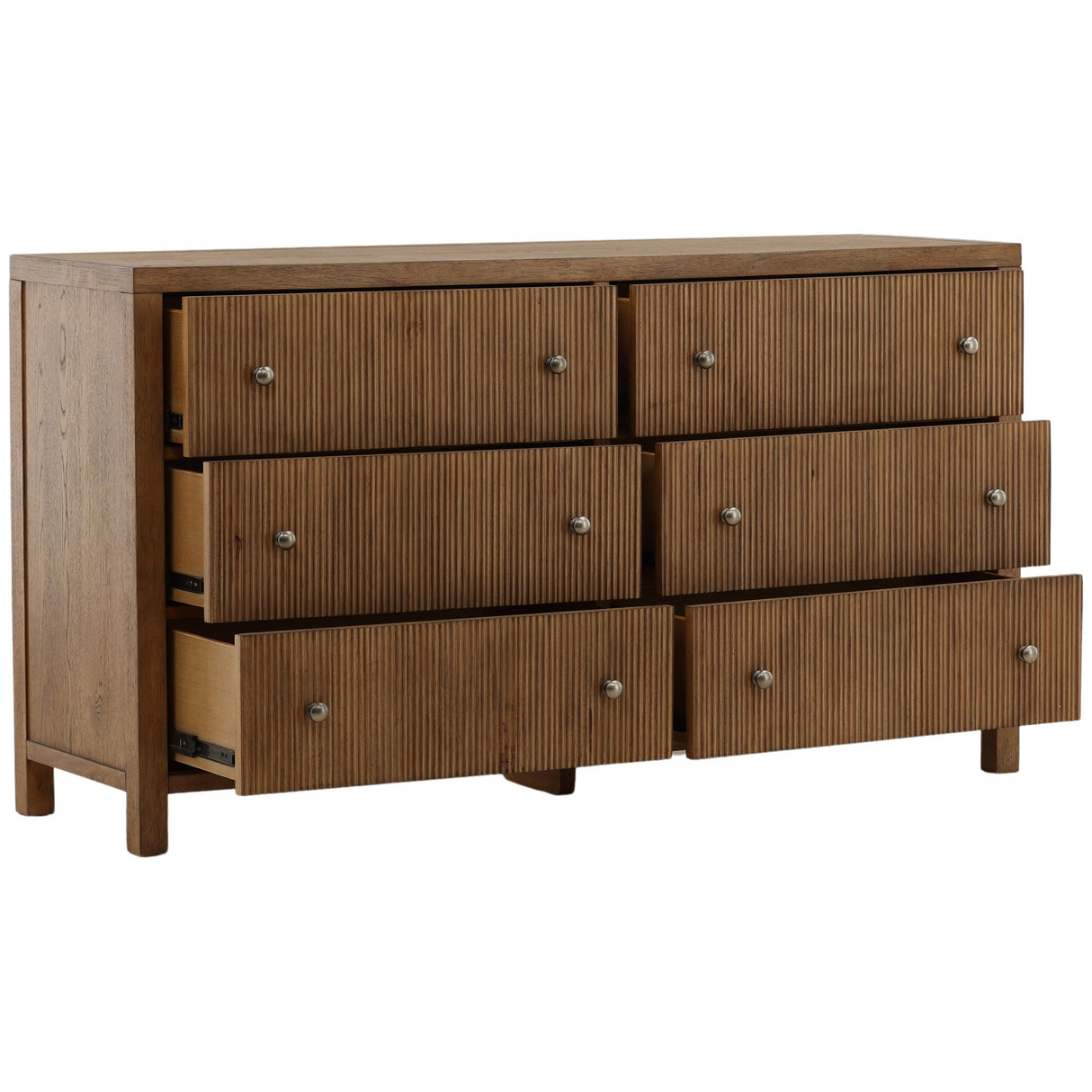 Torrance Dresser, Dark Brown by Dovetail at Eve Furniture
