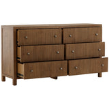 Torrance Dresser, Dark Brown by Dovetail at Eve Furniture