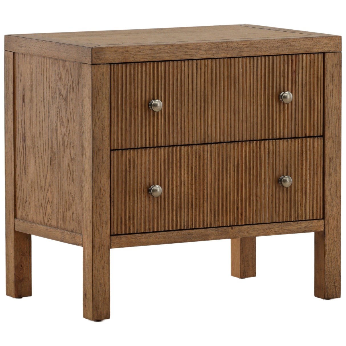 Torrance Nightstand, Dark Brown by Dovetail at Eve Furniture