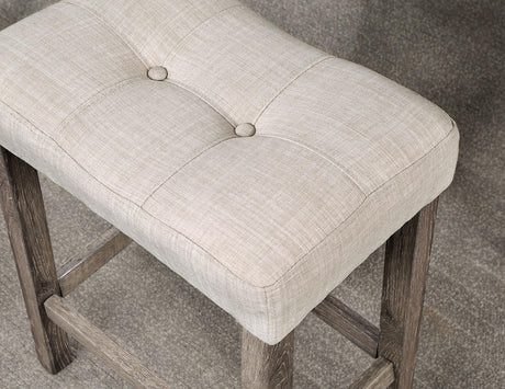 Torrean Gray/Beige 5 Pc. Counter Ht. Set by Furniture of America at Eve Furniture