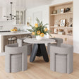 Toru Dining Table White by Zuomod at Eve Furniture