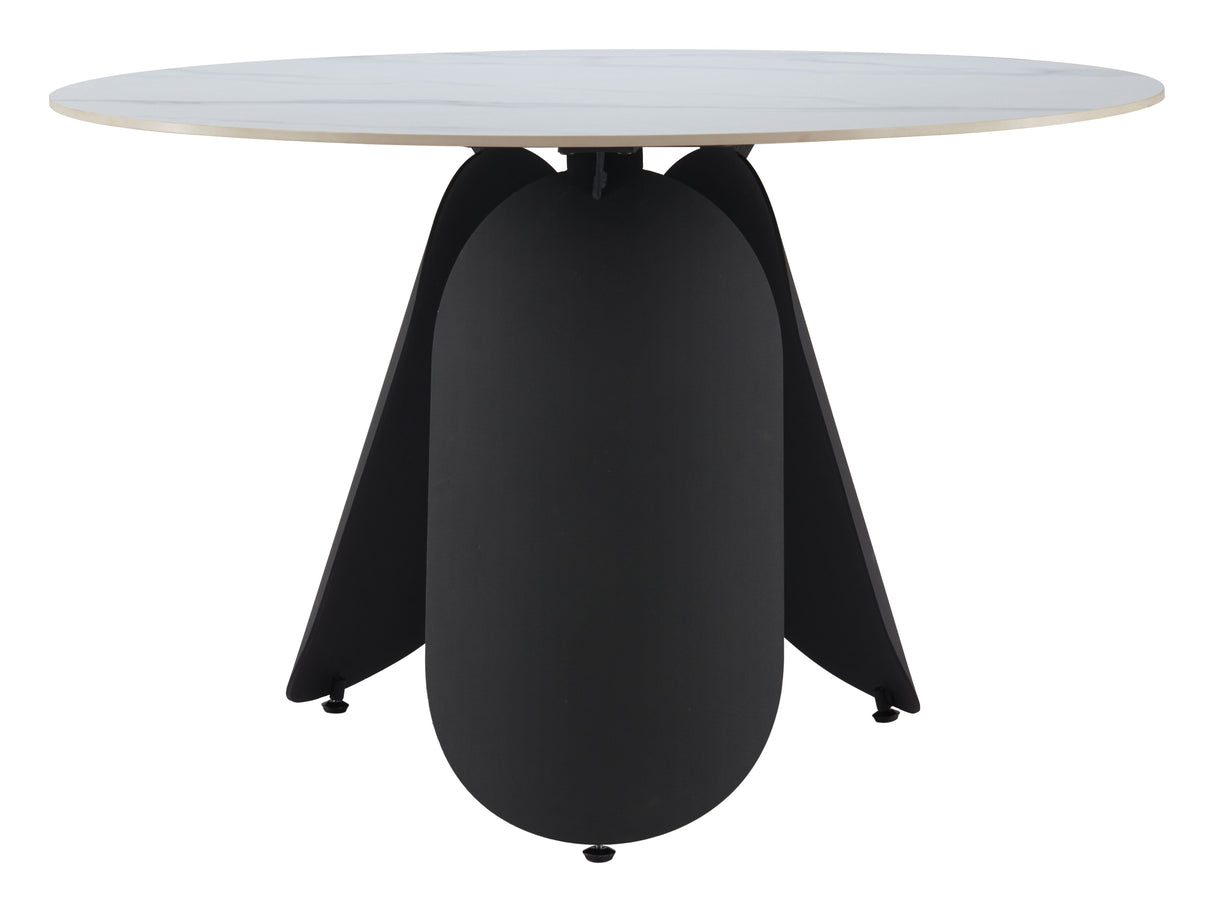 Toru Dining Table White by Zuomod at Eve Furniture