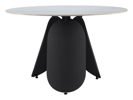 Toru Dining Table White by Zuomod at Eve Furniture
