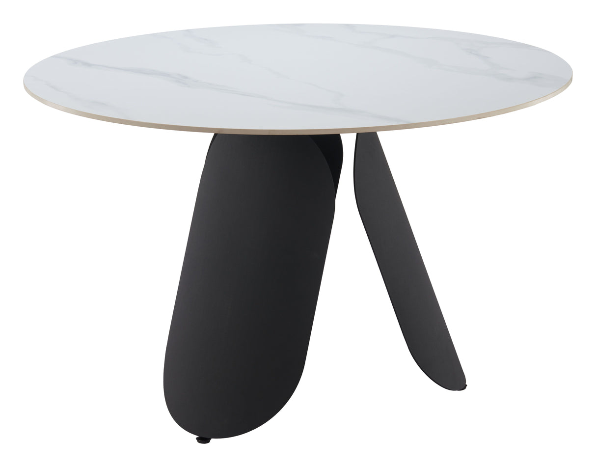Toru Dining Table White by Zuomod at Eve Furniture