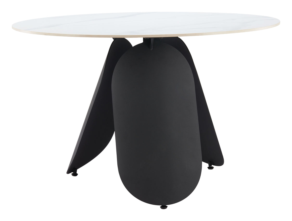Toru Dining Table White by Zuomod at Eve Furniture