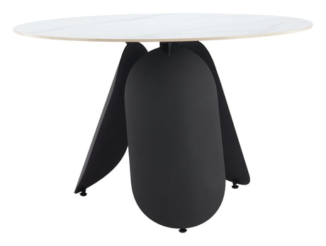 Toru Dining Table White by Zuomod at Eve Furniture