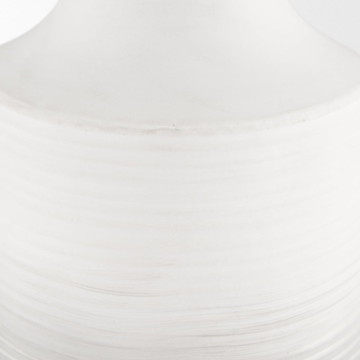 Toru Tall White w/ Grey Ombre Metal Vase by Mercana at Eve Furniture