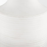 Toru Tall White w/ Grey Ombre Metal Vase by Mercana at Eve Furniture