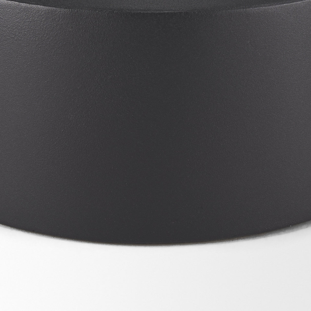 Tosca Medium Matte Black Metal Vase by Mercana at Eve Furniture