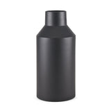 Tosca Tall Matte Black Metal Vase by Mercana at Eve Furniture