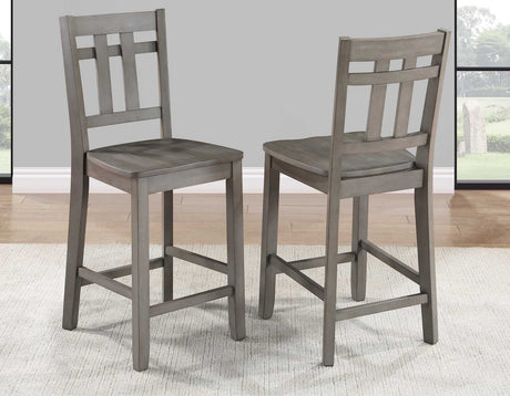 Toscana Burnished Gray Counter Height Dining Set by Steve Silver at Eve Furniture