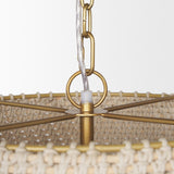 Tosha 1-Light Tapered Cotton Rope Drum Pendant by Mercana at Eve Furniture