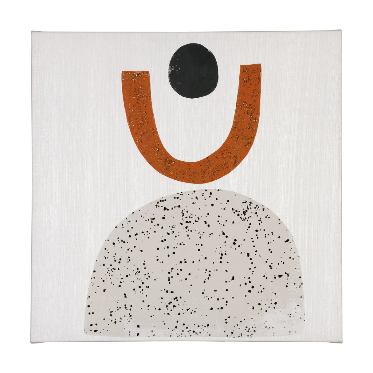 Tota I by Victoria Borges a Hand Embellished Textured Canvas by Mercana at Eve Furniture