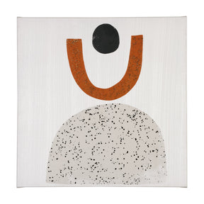 Tota I by Victoria Borges a Hand Embellished Textured Canvas by Mercana at Eve Furniture